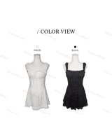 Smoke Bendable Layered Mini Dress (2 colors)