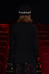 TURTLENECK KNIT T SHIRT / BLACK