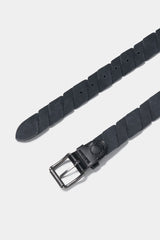 Cut-Off Full Grain Leather Belt (Black)