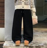 [BELLIDE MADE] 両面起毛 リッツスリット ラインワイドトレーニングパンツ