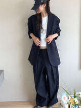 PAPERMOON PIN STRIPE BLAZER JACKET