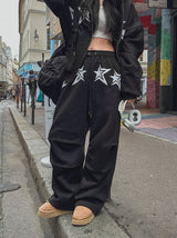 Star Pintuck Brushed Training Pants