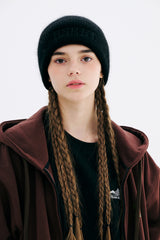 LOGO ANGORA BEANIE 