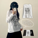 Gron Vintage Lettering Long Sleeve Tee