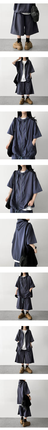 Hark Linkle Side Pintuck Banding Bermuda Shorts