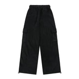 SNOWING FLEECE BANDING CARGO PANTS UNISEX (3COLOR)