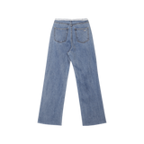 ワイルドフリンジデニムパンツ