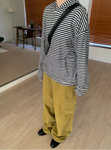 ビリティコーデュロイワイドカーゴパンツ（4c）