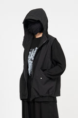 Kerta ナイロンフード付きベスト