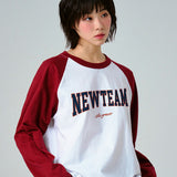[UNISEX]NEW TEAM Raglan Long Sleeve T-shirt