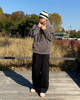 Kota Cargo Wide Pants (White)
