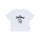 HAPPY CAT クールコットンクロップリンガー半袖 (SCTSTD-0267)