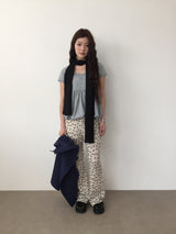 Redin Flora Bootcut Pants (2color) 