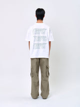 2025 テンプスシグネチャーロゴTシャツ (リラックスフィット)_ホワイト