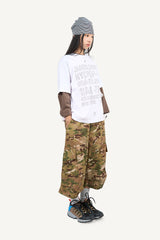 Pop-up vintage print T-shirt