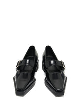Higher Strap Buckle Loafer black