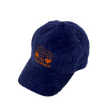 Love Peace Corduroy Cap Navy