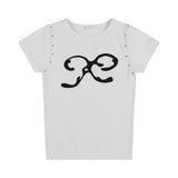 ETERNAL STUD TEE (WHITE) F25QB101