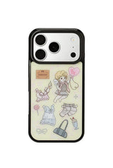 Angel dress-up iphone case