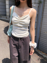 [ORIGINAL] Bella Shirring Sleeveless