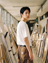 26SS★ Boy Crop U-Neck Short Sleeve T-Shirt
