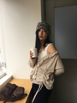 Grunge Weaving Beanie (2color)