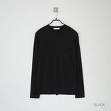 diagonal long sleeve