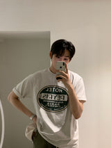 LMN Rickel フェリスラウンドオーバーサイズフィット半袖Tシャツ (4 colors)