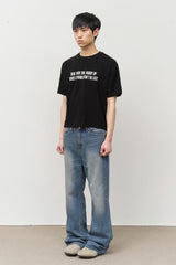 ポエトスラブクロップドTシャツ