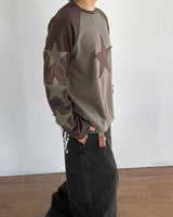 スターパッチロングスリーブ