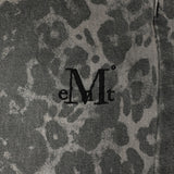 DITT SNAP BUTTON LEOPARD WIDE PANTS