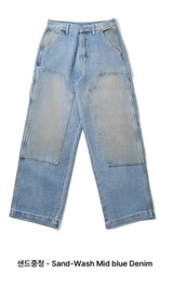 Vintage Carpenter Wide Denim Pants (JBTPNT-0033)