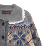 SNOWFLAKE CARDIGAN (2 COLORS)
