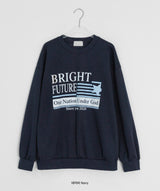 [unisex] Limanne Printing Over Sweatshirt