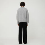MAN ワンタックコーデュロイパンツ BLACK