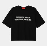 ポイトレタリング半袖Tシャツ