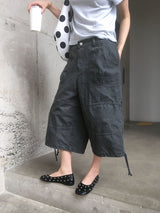 TUCK BERMUDA PANTS (2color)
