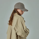 VA Curved Stud Link Wool-Blend Ball Cap  / Brown