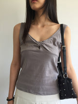 ロンダツイストスリーブレス (3color)