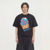 PEANUT STAIN - ワッツユアサインゾディアックピスケスボクシーTシャツ