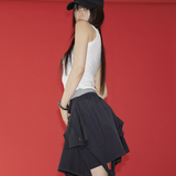 レイヤードTスカート