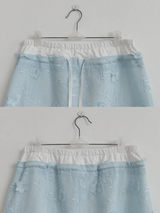 LILY FLOWER LAYERED SKIRT (3COLORS!)