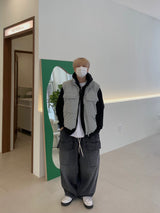 Two Pocket Balloon Big Denim Pants 2C