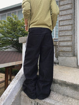 Stain Non-Fade Flare Denim Pants 2C