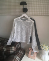 Rodik Star Sheer Long Sleeve T-Shirt
