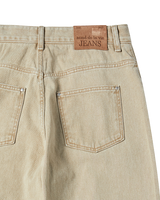 26SS STUDDED BALLOON FIT DENIM PANTS 