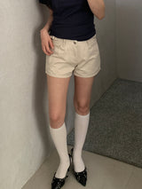 Nathan belt shorts
