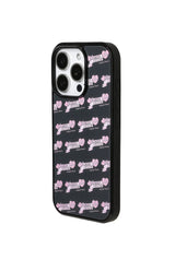 【即日発送】Bubblegum iphone case - charcoal