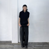 Minimal Textured Boxy Shirt