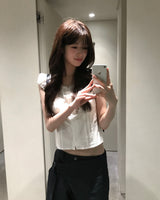 ベルティドワイドスカートパンツ